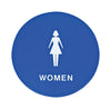 Hy-Ko English Blue Informational Sign 12 in. H X 12 in. W