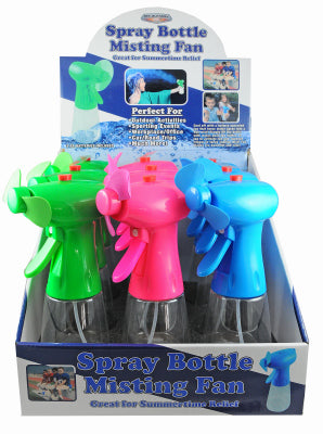 Spray Bottle Mist Fan (Pack of 9)