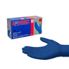 Gloveworks Nitrile Disposable Gloves Medium Royal Blue Powder Free 100 pk