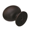 Amerock  Allison  Oval  Cabinet Knob  1-3/8 in. Dia. 1-3/8 in. Oil Rubbed Bronze  10 pk