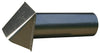 Builder's Best P-Tanium 4 in. W X 11.5 in. L Galvanized Silver Steel Dryer Vent Hood
