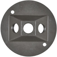 Weatherproof Round Lampholder Cover, Bronze