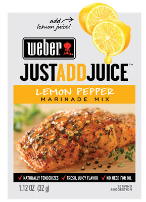 Marinade Mix, Just Add Juice, Lemon Pepper, 1.12-oz. (Pack of 12)