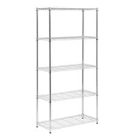 Honey-Can-Do 72 in. H X 36 in. W X 16 in. D Steel Shelving Unit