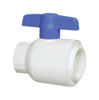 Spears 1/2 in.   FPT  T X 1/2 in.   D FPT  PVC Utility Ball Valve