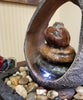 Danner Manufacturing 03802 8-1/2 X 7-3/8 X 11 Black Halo Tabletop Meditation Fountain