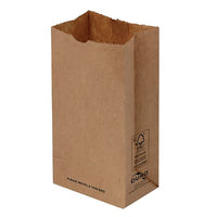 Duro Bag Dubl Life 6.875 in. H X 2.375 in. W X 3.5 in. L Paper Shopping Bag 4000 pk
