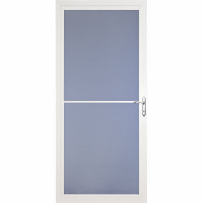 Retractable Screen Away Storm Door, White, 36 x 81-In.