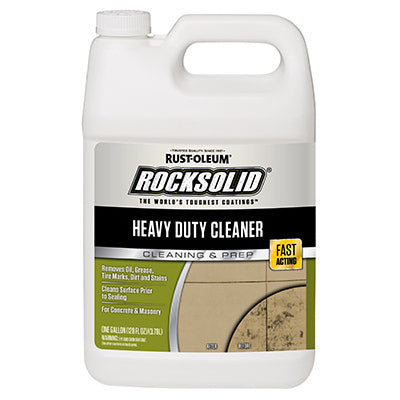 RockSolid Concrete Cleaner, Heavy-Duty, 1-Gallon