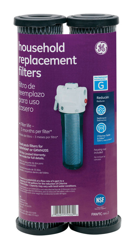 GE Appliances Whole House Replacement Filter 30000 gal. Capacity for GXWH04F & GXWH20S Cartridges