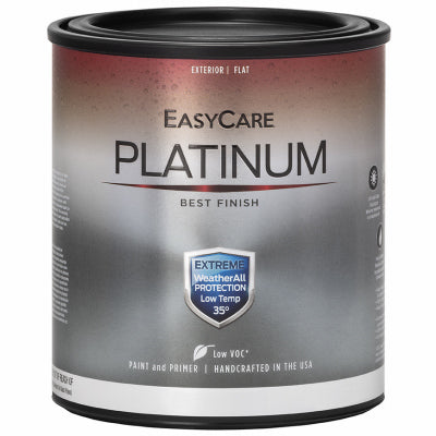 Premium Extreme Exterior Paint/Primer in One, Flat, Neutral Base, Quart