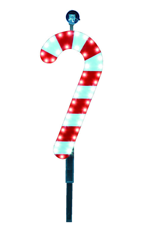 Santa's Best  LED  Red/White  Candy Cane  Christmas Decor
