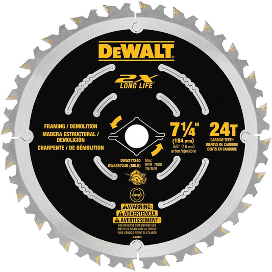 Demo Saw Blade 7.25" 1Pk (Pack Of 10)