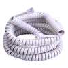 Monster Just Hook It Up 25 ft. L Almond Telephone Handset Coil Cord