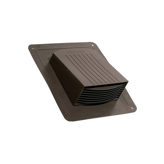 Dundas Jafine DISCONTINUED 5.75 in. W X 5.75 in. L Brown Plastic Exterior Vent Hood
