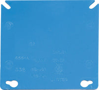 Carlon Lamson & Sessons A400r-Car 4 Square Two Gang Blank Box Cover