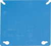 Carlon Lamson & Sessons A400r-Car 4 Square Two Gang Blank Box Cover