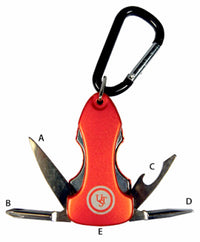 Survival Beast Multi-Tool, Orange (Pack of 4)