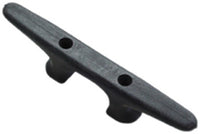 Dock Cleat, Black Nylon, 6-In.