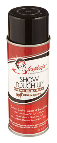 Shapley's  Show Touch Up  Aerosol  Color Enhancer  For Horse 10 oz.