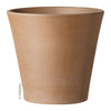 Deroma 13 in. H x 14.2 in. Dia. Clay Rich Planter Mocha (Pack of 2)