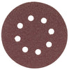Bosch 5 in. Aluminum Oxide Hook and Loop Disc Sanding Disc 80 Grit Coarse 5 pk