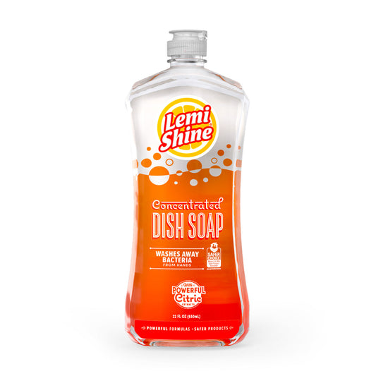 Lemi Shine Citrus Scent Liquid Dish Soap 22 oz. (Pack of 6)