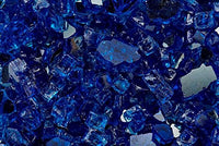 1/2" BLUE FIRE GLASS