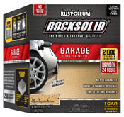 Rustoleum 60007 76 Fl Oz Tan 1 Car Garage RockSolid® Polycuramine® Floor Coating Kit