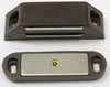 Ultra Hardware Semi-Gloss Brown Plastic Magnetic Latch