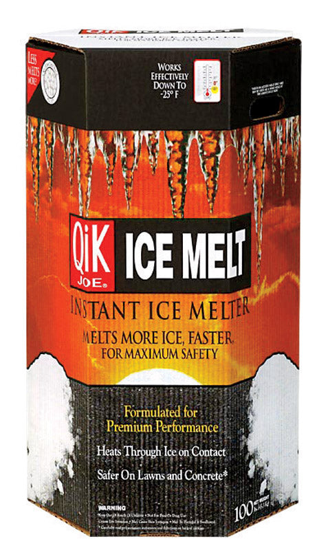Qik Joe  Calcium Chloride  Ice Melt  100 lb. Pellet