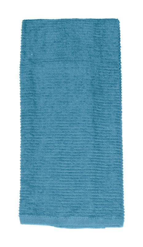 Ritz Federal Blue Cotton Kitchen Towel 1 pk (Pack of 3)