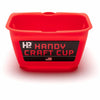 Handy Craft Cup Red 8 oz Touch Up Cup
