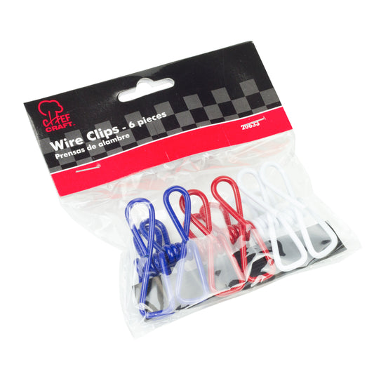 Chef Craft Wire Clips 2.5"