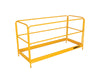 Metaltech Steel Yellow Scaffolding Guard Rail 1 pk