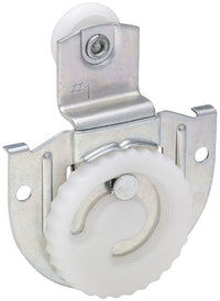 National Hardware  Zinc-Plated  Plastic/Steel  Sliding Door Hangers  2 pk