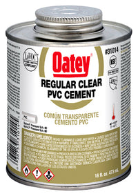 16-oz. Clear PVC Pipe Cement