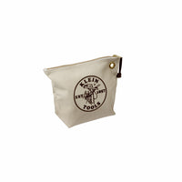 Tool Zipper Bag, #8 Natural Canvas, 10-In.