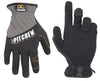 CLC Pit Crew Men's Mechanic's Glove Black/Gray M