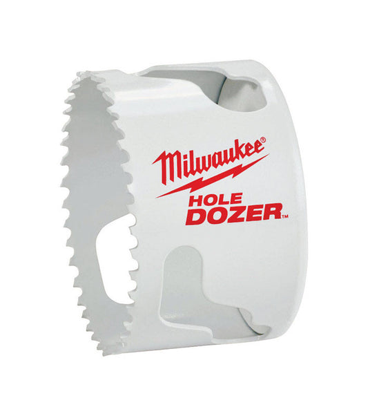 Milwaukee  Hole Dozer  3-7/8 in. Dia. x 1-5/8 in. L Bi-Metal  Hole Saw  1/4 in. 1 pc.