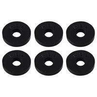 LDR 3/8R in. D Rubber Flat Bibb Washer 6 pk