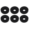 LDR 3/8R in. D Rubber Flat Bibb Washer 6 pk