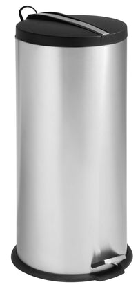 Honey Can Do Trs-02112 30 Liter Chrome Round Step Can