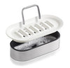 Kohler White/Stainless Steel Stainless Steel Sponge Caddy