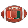 University of Miami Football Rug - 20.5in. x 32.5in.