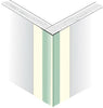 Beadex 1.5 in. W x 8 ft. L Galvanized Steel 90 Degree Corner Bead (Pack of 50)
