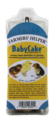 Farmers' Helper  BabyCake  Feed  Crumble  For Poultry 15 oz.