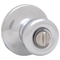 Kwikset  Tylo  Satin Chrome  Steel  Privacy Lockset  ANSI/BHMA Grade 3  1-3/4 in.