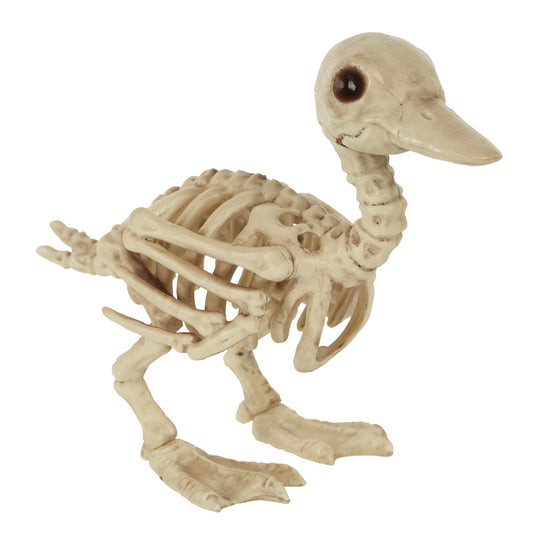 Seasons Crazy Bones Skeleton Duck Halloween Decor (Pack of 6)