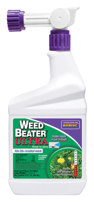 Bonide  Weed Beater  RTS Hose-End Concentrate  Weed Killer  32 oz.